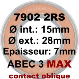 7902 2RS MAX 15x28x7...