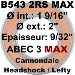 Roulement B543 2RS MAX 1...