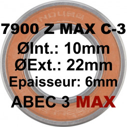 Roulement 7900 Z MAX...