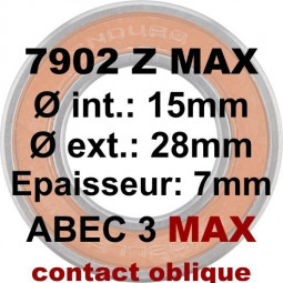Roulement 7902 Z MAX...