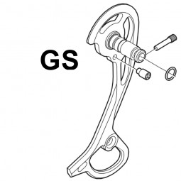 SHIMANO RD-M772-GS Outer...