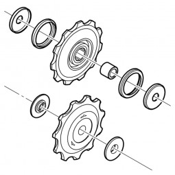 SHIMANO Pulley set RD-6700...