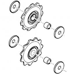SHIMANO Pulley set RD-M593...