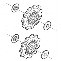 SHIMANO Pulley set RD-M6800...