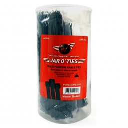 Jar of zip ties 200mm...