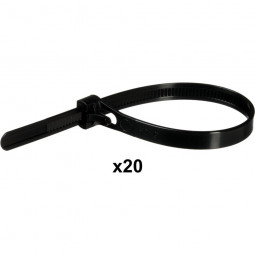 Bag of reusable zip ties...