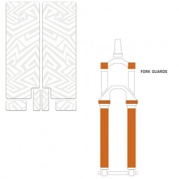 Fork guard kit "Cross Lines...