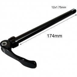 Axe arrière 174x12x1,75mm -...
