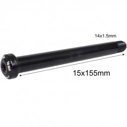 155x15xM14x1,5mm Front axle...