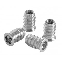 UNIOR Set 4 insert nuts M8...