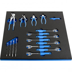 UNIOR Set of tools in tray...