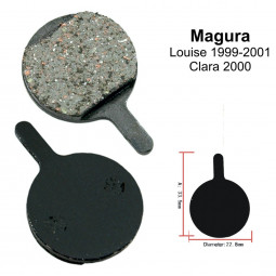 Plaquettes de frein Semi...