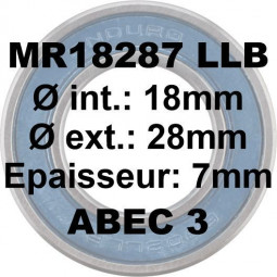 Roulement MR18287 LLB...