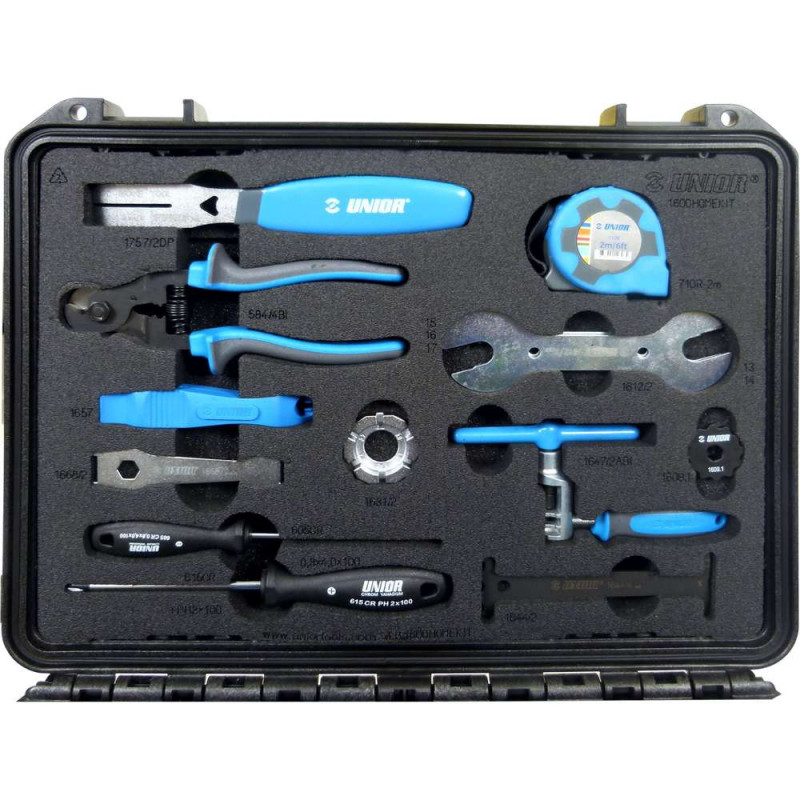 UNIOR Kit d'outils Home kit 1600HOMEKIT 629069